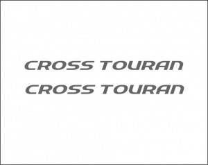 Stickere Auto Cross Touran (set 2 buc)