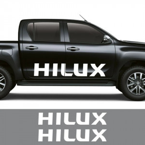 Stickere auto Toyota Hilux(Set 2 buc) - Img 2