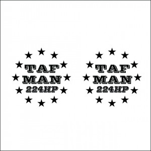 Stickere Taf MAN 224 CP (set 2 buc)