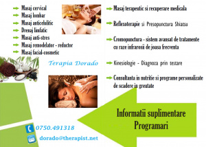 Servicii intretinere corporala - masaj somatic