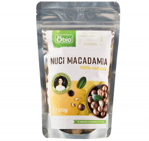 Nuci macadamia eco, 250g