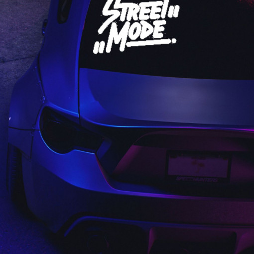 Sticker auto Street Mode