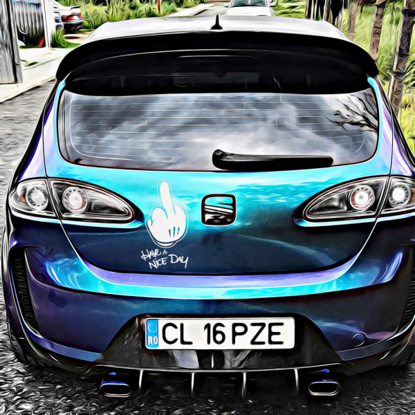 Sticker Auto Have a Nice Day