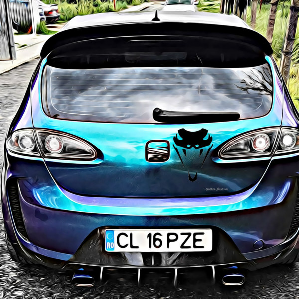 Sticker Auto Snake