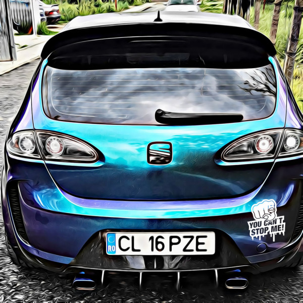 Sticker Auto Can't Stop