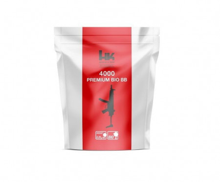 Punga 4000 bile biodegradabile 6mm UMAREX Heckler & Koch, 0.25g