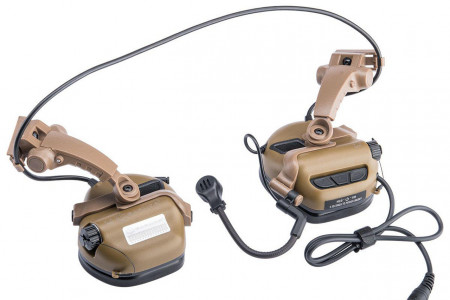 Antifoane active M32X EARMOR - M32X Mark 3 - Coyote Brown