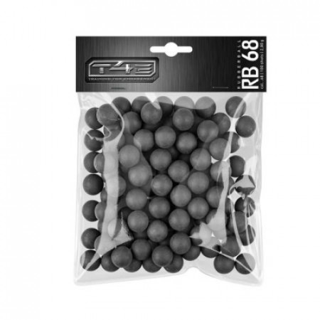 Bile de cauciuc Umarex T4E calibrul 68 , 100 bucati