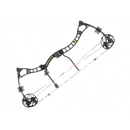 Arc pentru adulti Ek AXIS, Aluminiu/Fibra de sticla, 32 inch, 1.75 kg, Negru