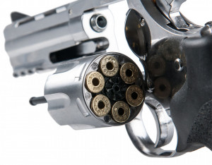 Revolver Dan Wesson GNB ASG 715, 4 inch, argintiu