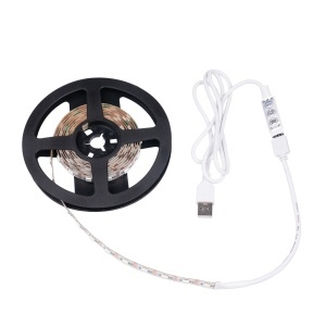 Bandă LED AGGE USB - 5V / RGB / 200 cm - Img 2