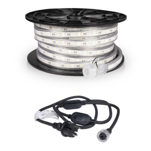Bandă LED / Proiector de lucru AGGE 230V - 1500 lm/m, 15 m, bandă cu cablu de alimentare - Img 2