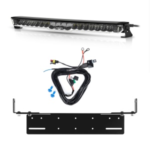 Bară LED Lazer Glide Elite - curbată / 52 cm / 130W / Ref. 12.5, 1 buc - Set complet