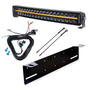 Bară LED PURELUX Black Boost C560 - curbată / 56 cm / 200W / Ref. 50, 1 buc - Set complet - Img 2