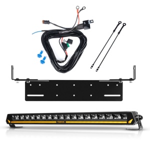 Bară LED PURELUX Panther Aero S540 - dreaptă / 54 cm / 108W / Ref. 25, 1 buc - Set complet cu suport pentru montaj încastrat - Img 2