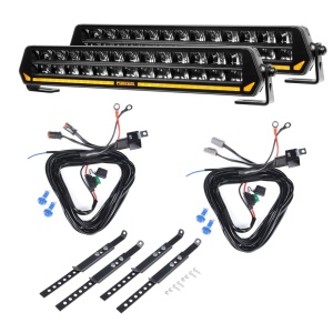 Bară LED PURELUX Panther S400 - dreaptă / 40 cm / 150W / Ref. 20, 2 buc + cablaje - Img 2