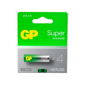 Baterie AA GP Super Alkaline, 4 buc