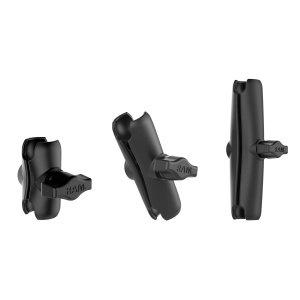 Braț de montaj RAM Mounts Double priză Arm, mărime B, scurt (44 mm)