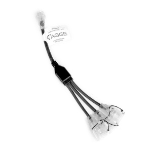 Cablu de conectare / ramificație AGGE 230V 3T-branch