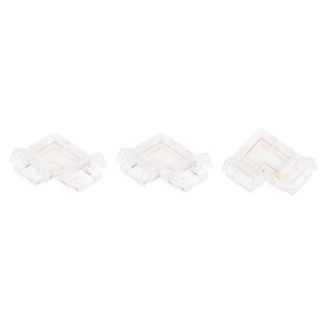 Conector pentru bandă LED AGGE L-type Conector, pentru o singură culoare 8 mm benzi LED