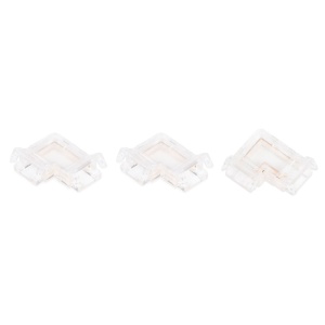 Conector pentru bandă LED AGGE L-type Conector, pentru o singură culoare 8 mm benzi LED - Img 2