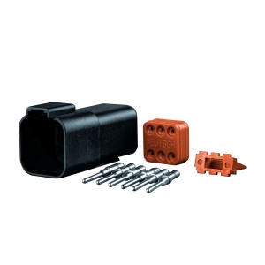 Conector STRANDS PRO DT-2/DT-3/DT-4/DT-6/DTP-2, 5 buc, DT-6 (tată)
