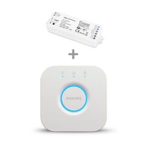 Controler mobil pentru bandă LED AGGE Single Color Zigbee Controller, Controller + Philips Hue Bridge - Img 2