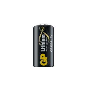 CR123A Baterie GP Lithium 3.0V - 1400 mAh, 1 buc