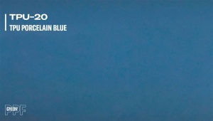 Folie de protecție pentru vopsea GYEON PPF Color - albastru, Porcelain Blue (TPU-20)