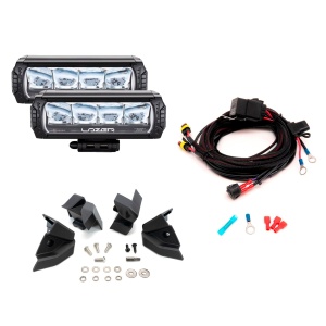 Kit de bare LED Lazer Toyota Tacoma (2023+), 2x Lazer Triple-R 750, Triple-R 750 Elite GEN2 (E-Boost)