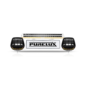 Kit de proiectoare auxiliare PURELUX WRC 19, 472W / 30 000 lm - Set complet, Alb