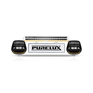 Kit de proiectoare auxiliare PURELUX WRC 19, 472W / 30 000 lm - Set complet, Alb - Img 2