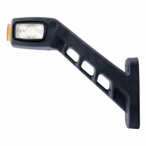 Lampă de avertizare / lampă de gabarit Strands Freedom Light Guide Rubber Arm L - 12/24V / 191 mm, dreapta