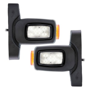 Lampă de avertizare / lampă de gabarit Strands Freedom Light Guide Rubber Arm S - 12/24V / 89 mm, dreapta + stânga - Img 2