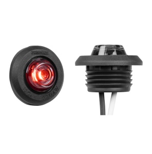 Lampă de gabarit PURELUX Spectre 1X Dark - 12/24V / 0.5W/ 28 mm, Roșu (pentru suprafețe plane) - Img 2