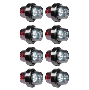 Lampă de gabarit PURELUX Spectrum S Short - 12/24V / 92 mm, 8 buc