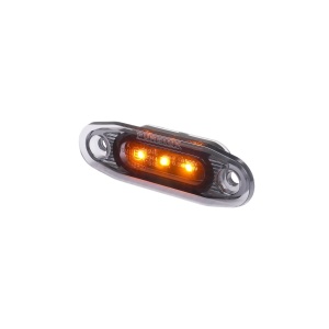 Lampă de poziție PURELUX Side Marker Dark - 12/24V / 79 mm, Portocaliu - Img 2