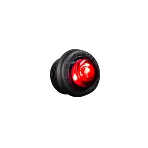 Lampă de poziție Strands Freedom Negru Raven - 12/24V / 1W / 29 mm, Roșu