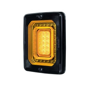 Lampă de semnalizare Strands FOR9T Illusion - 12/24V / 10W / 133 mm