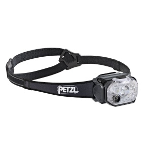 Lampă frontală PETZL Swift RL - 1200 lm / Reîncărcabil, negru