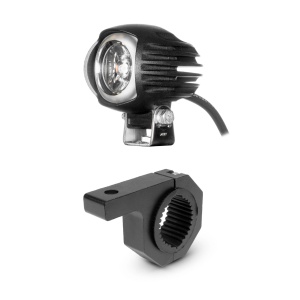 Lampă pentru motocicletă Purelux SMAL15 - 6 cm / 15 W, lampă + colier pentru țeavă (42-51 mm) - Img 2