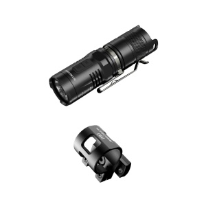 Lanternă Nitecore MT10C - 920 lm / 91 mm / Reîncărcabil / 1 x CR123, Light + Suport pentru cască - Img 2