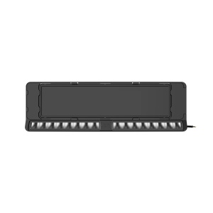 Proiector auxiliar cu suport pentru numărul de înmatriculare OZZ DLP1 - dreaptă / 54 cm / 88W / Ref. 2 x 25, Negru, doar lampa