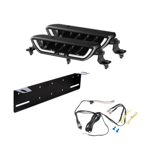 Proiector auxiliar OZZ XB1 P9″ Negru, dreaptă / 22 cm / 60W / Ref. 27.5, 2 buc - Set complet
