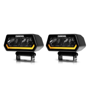 Proiector auxiliar PURELUX Panther Alpha 20 - 10 cm / 20W / Spot, 2 buc - Img 2
