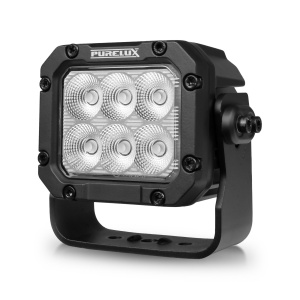 Proiector de lucru PURELUX pătrat 60 HD Gen2 - 14 cm / 60W / fascicul larg, 1 buc.