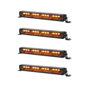 Proiector de lucru PURELUX Road Negru MF320 - 32 cm / 24W / Flood, 4 buc