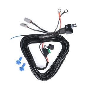 Set de cabluri cu releu PURELUX Pro Series 12V, HD DTP, 2 ieșiri (DTP-2) - Img 2