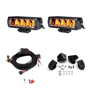 Set de proiectoare auxiliare Ford Ranger Wildtrak (2023+), Lazer Triple-R 750, 2 x Triple-R 750 Beacon