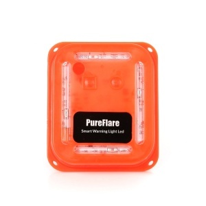 Set lumini LED de avertizare Pureflare Smart – 6 bucăți, wireless, sincronizare automată, reîncărcabile, IP67 - Img 6